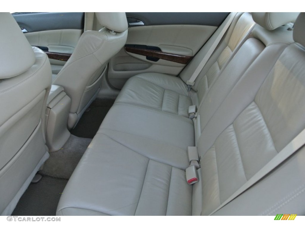 2008 Honda Accord EX-L Sedan Rear Seat Photo #89923869