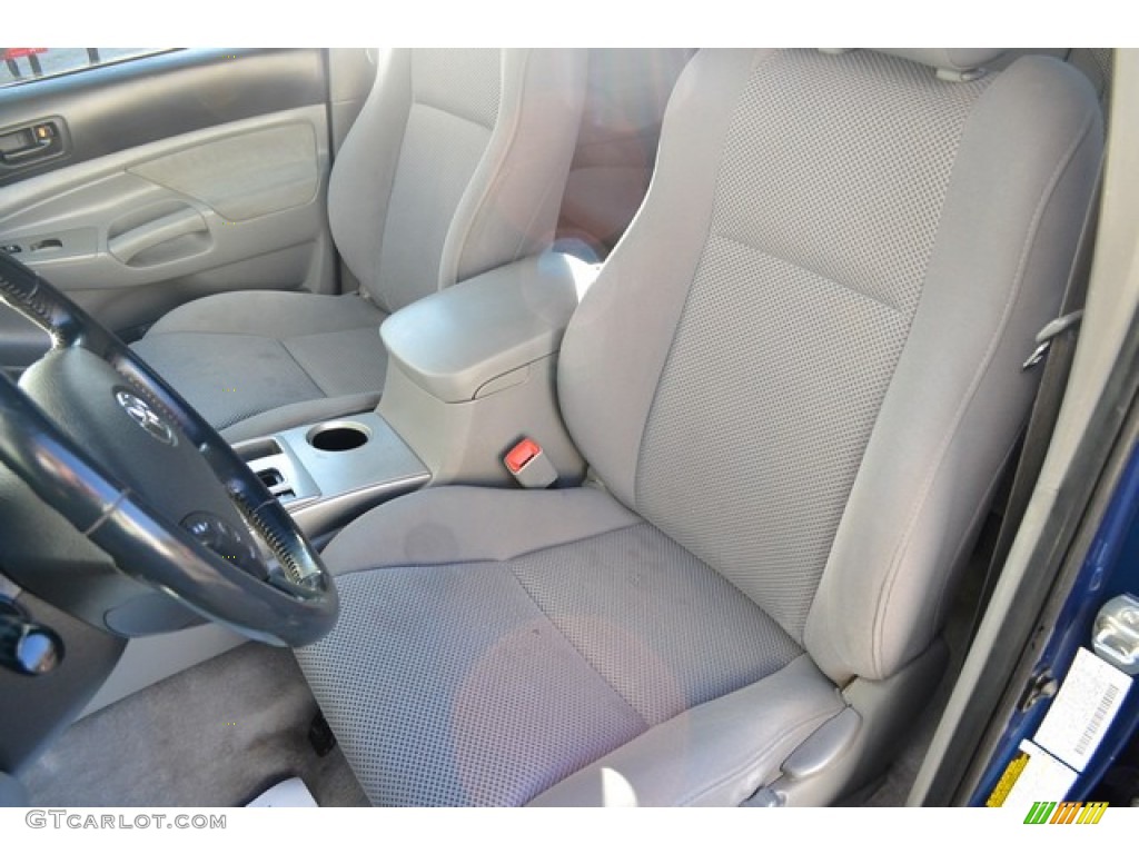 2006 Tacoma V6 Double Cab 4x4 - Speedway Blue / Graphite Gray photo #11