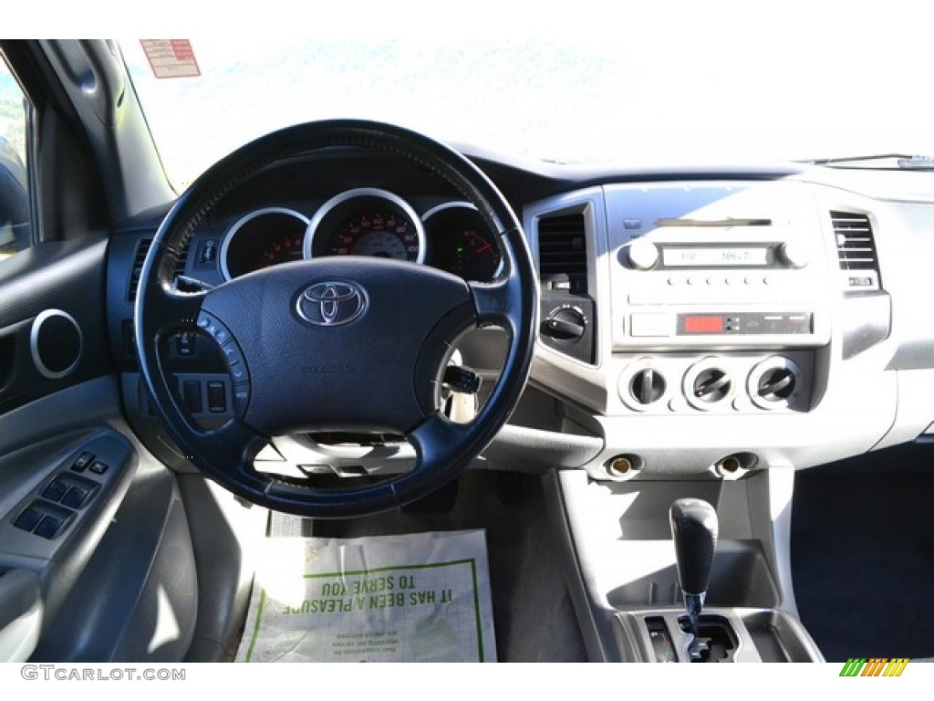 2006 Tacoma V6 Double Cab 4x4 - Speedway Blue / Graphite Gray photo #12