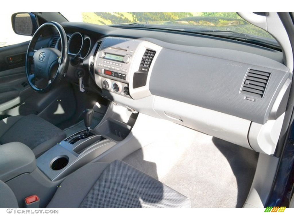 2006 Tacoma V6 Double Cab 4x4 - Speedway Blue / Graphite Gray photo #14
