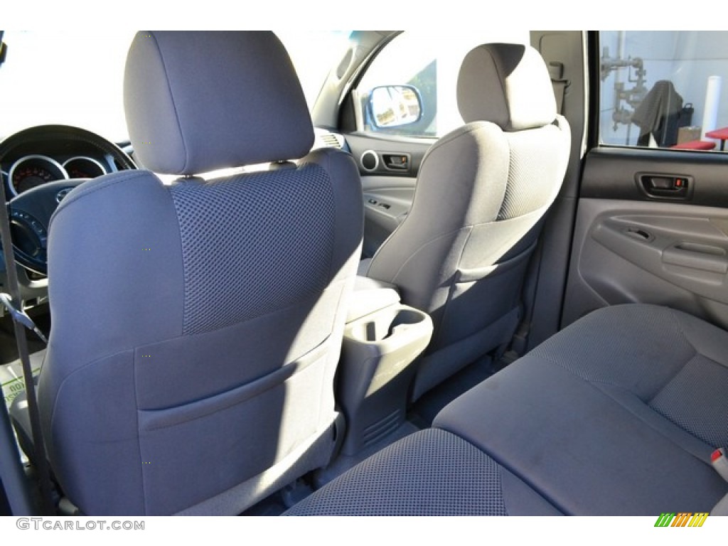 2006 Tacoma V6 Double Cab 4x4 - Speedway Blue / Graphite Gray photo #17