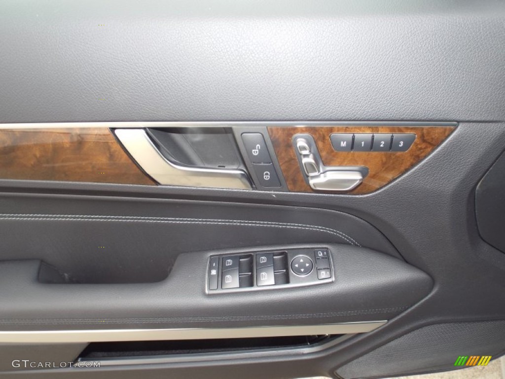 2014 E 350 Coupe - Iridium Silver Metallic / Black photo #6