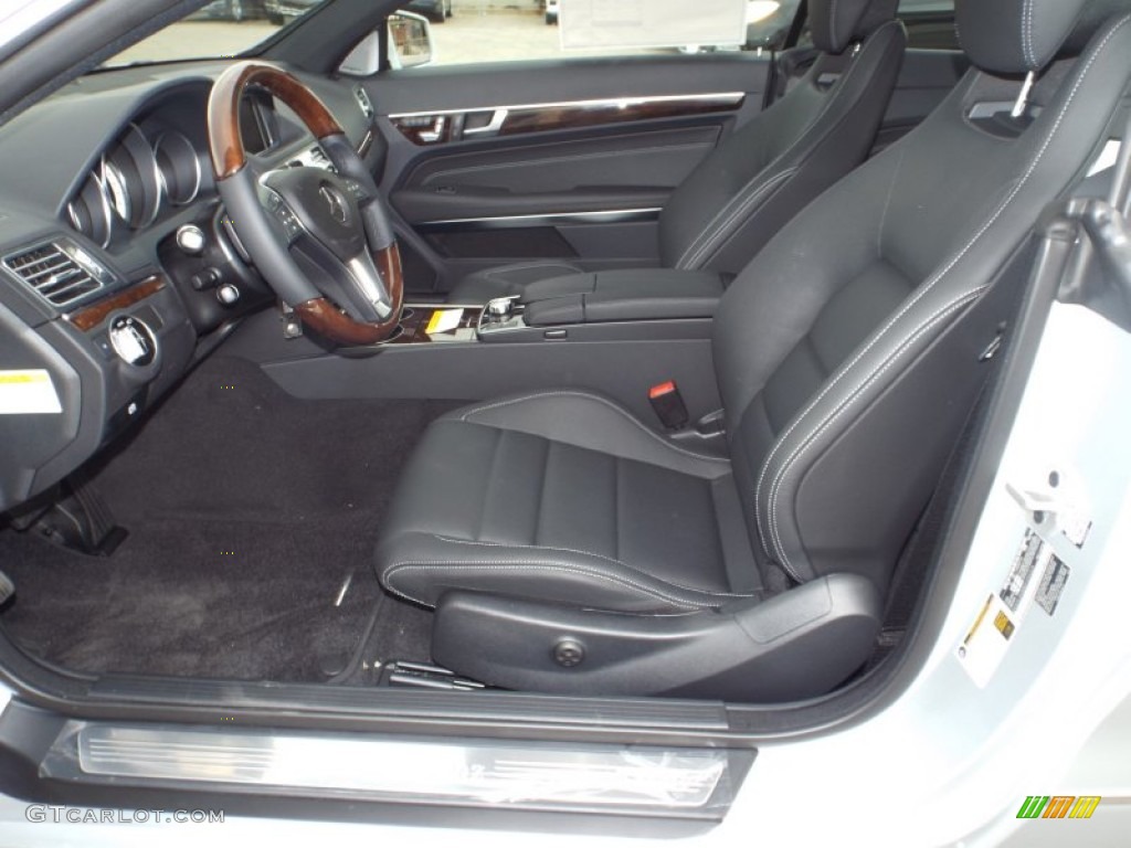 2014 E 350 Coupe - Iridium Silver Metallic / Black photo #7
