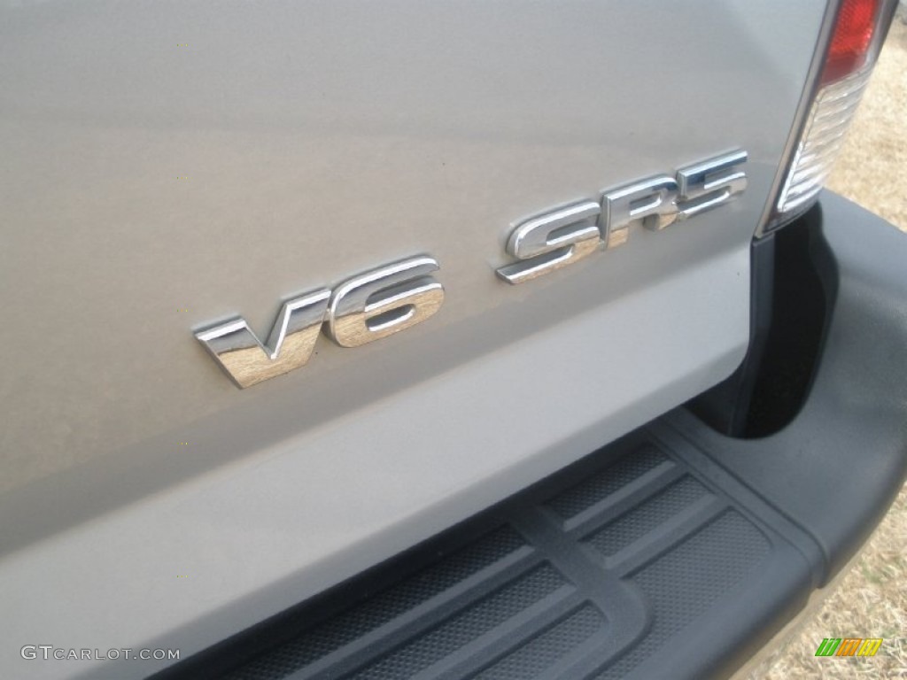 2009 Tacoma V6 TRD Double Cab 4x4 - Silver Streak Mica / Graphite Gray photo #17