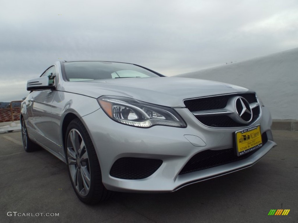 2014 E 350 Coupe - Iridium Silver Metallic / Black photo #11
