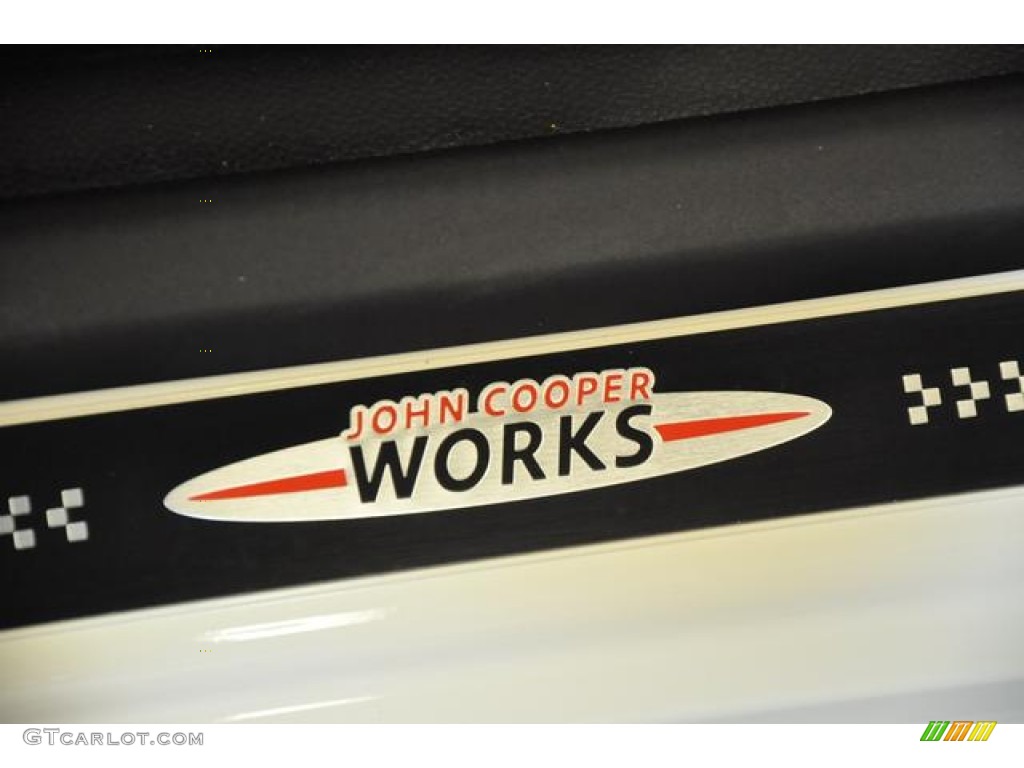 2013 Cooper John Cooper Works Coupe - Pepper White / Carbon Black photo #8