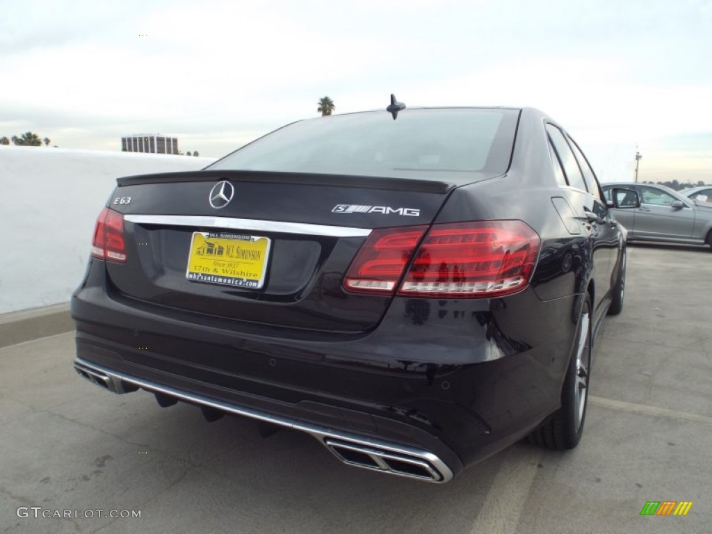 2014 E 63 AMG S-Model - Black / Black photo #4