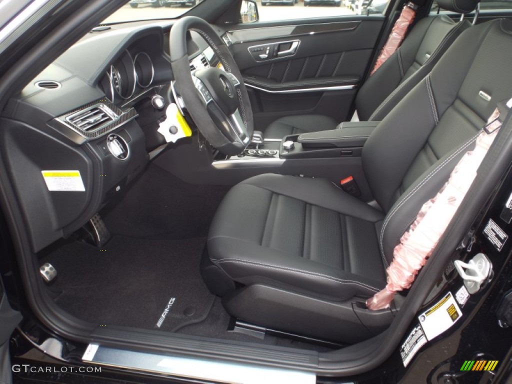 2014 E 63 AMG S-Model - Black / Black photo #8