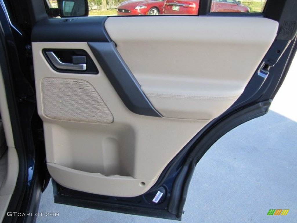 2008 Land Rover LR2 HSE Alpaca Beige Door Panel Photo #89927154