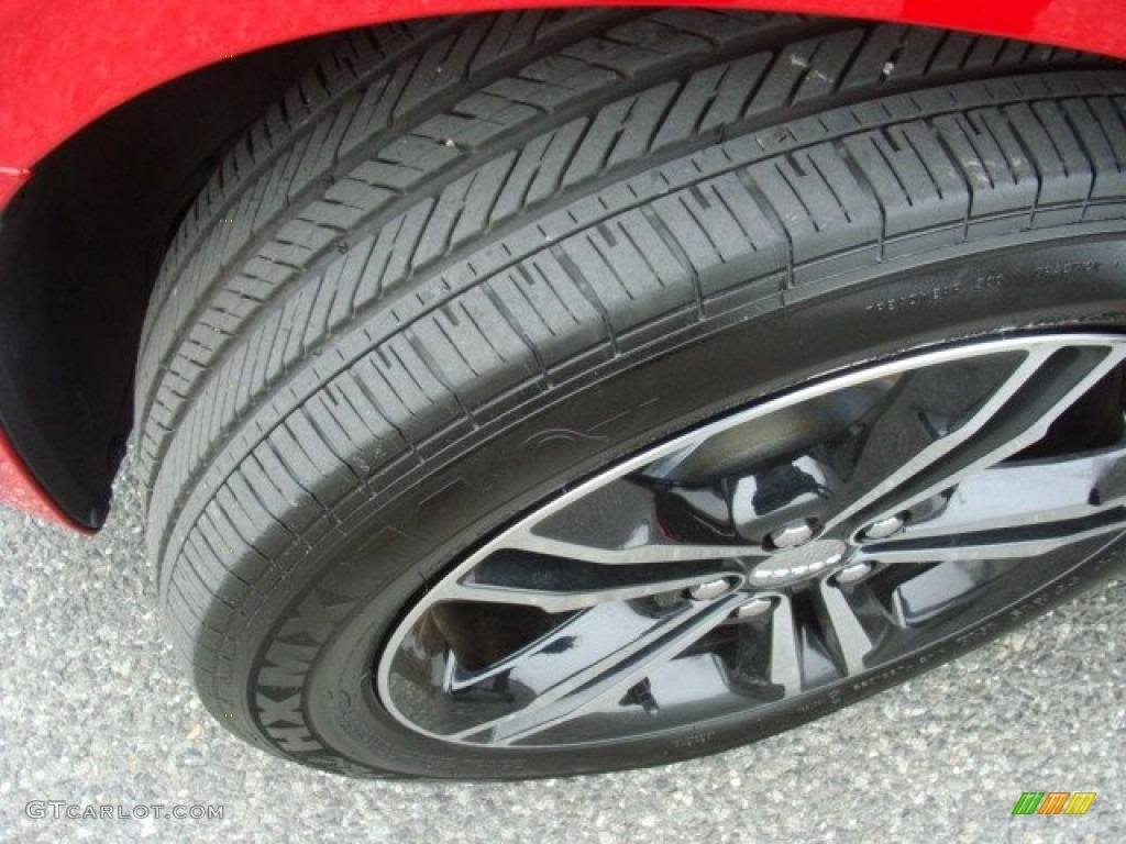 2013 Charger R/T Plus AWD - Redline 3 Coat Pearl / Black photo #10
