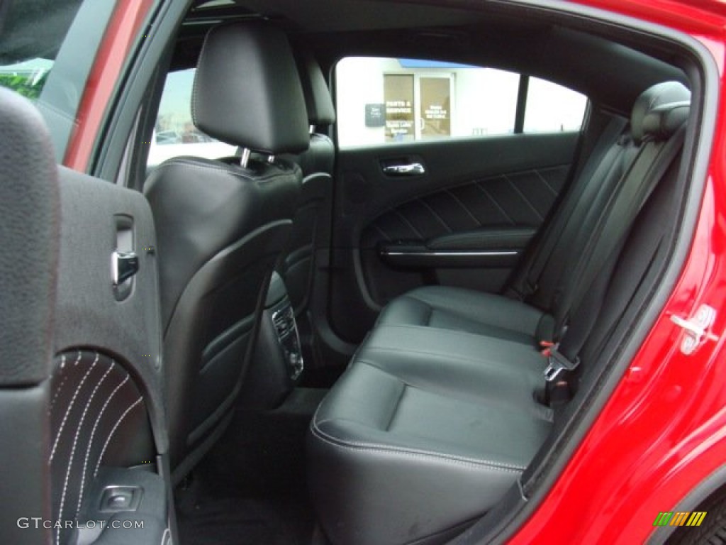 2013 Charger R/T Plus AWD - Redline 3 Coat Pearl / Black photo #11