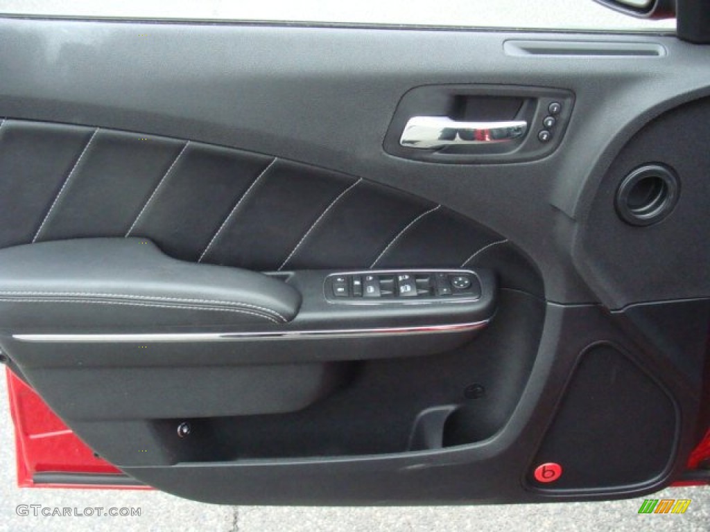 2013 Charger R/T Plus AWD - Redline 3 Coat Pearl / Black photo #12