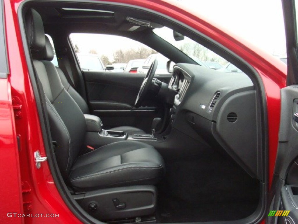 2013 Charger R/T Plus AWD - Redline 3 Coat Pearl / Black photo #15