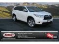 2014 Blizzard White Pearl Toyota Highlander Limited AWD  photo #1