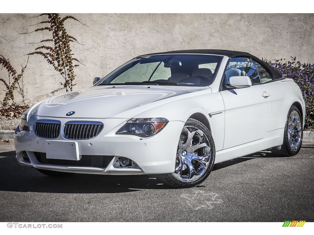 Alpine White 2007 BMW 6 Series 650i Convertible Exterior Photo #89928621