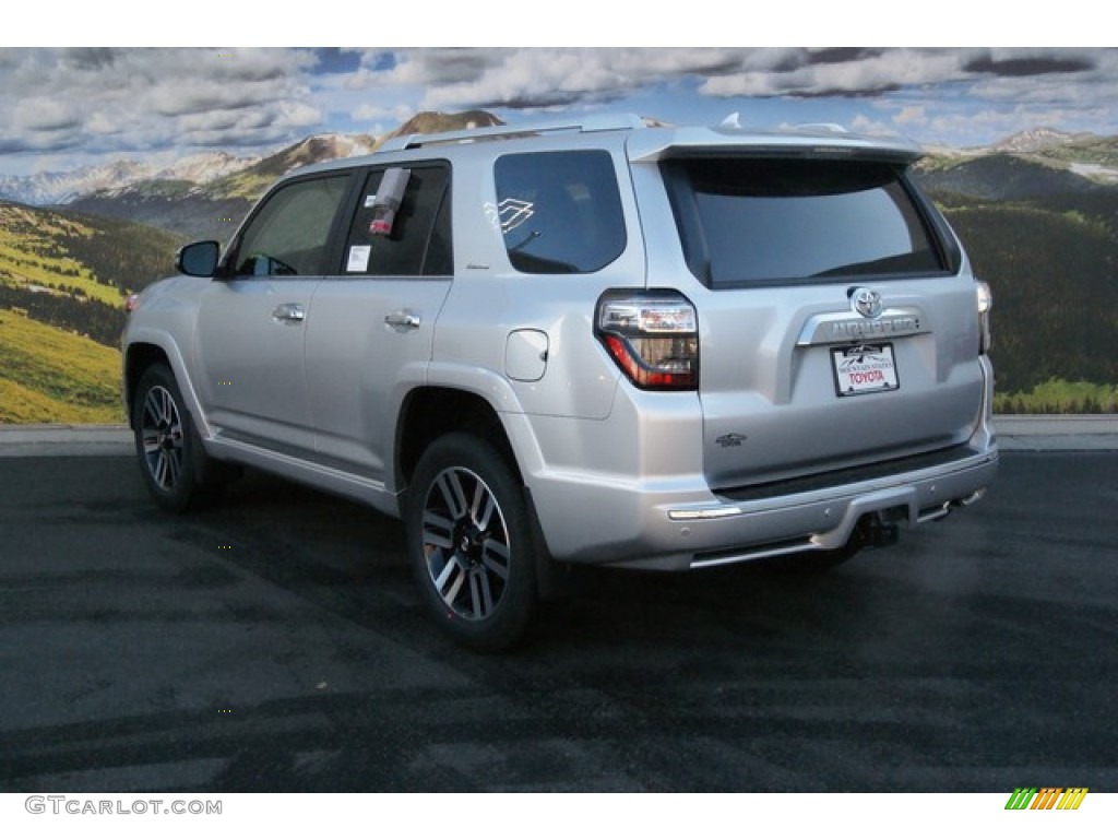 2014 4Runner Limited 4x4 - Classic Silver Metallic / Redwood photo #3
