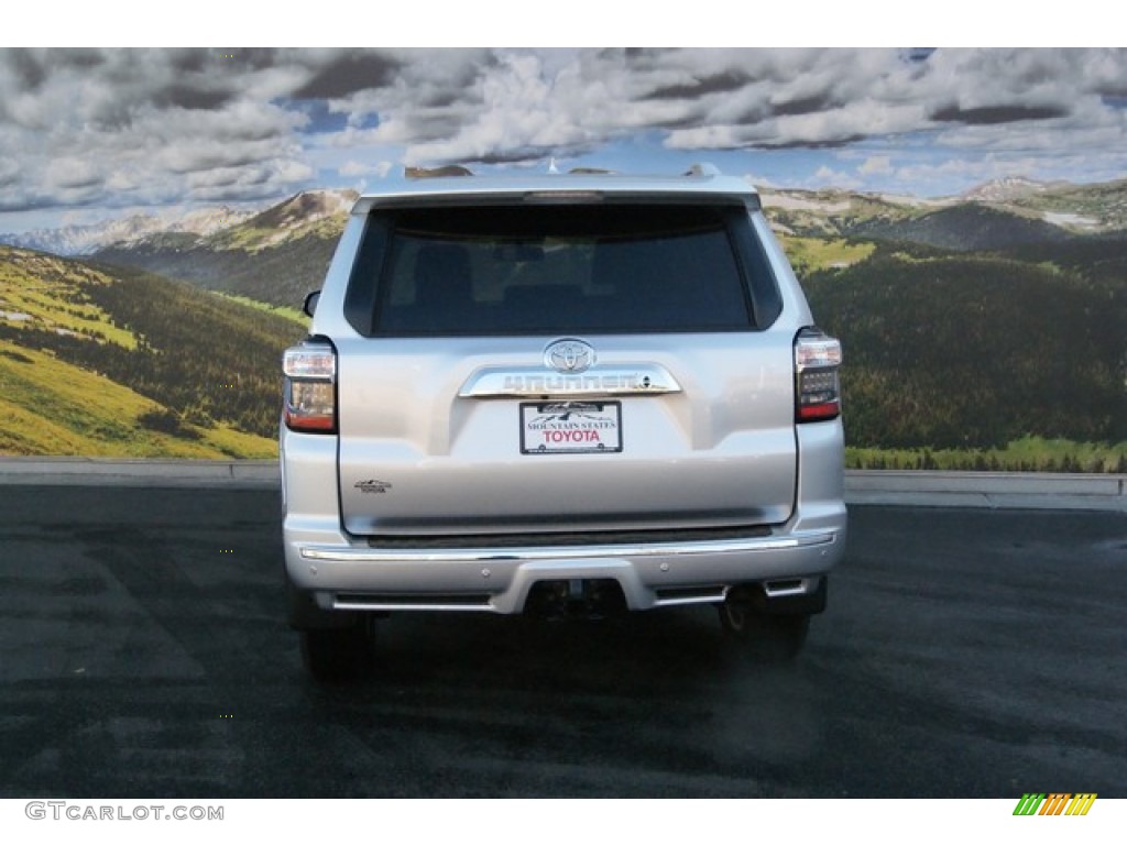 2014 4Runner Limited 4x4 - Classic Silver Metallic / Redwood photo #4