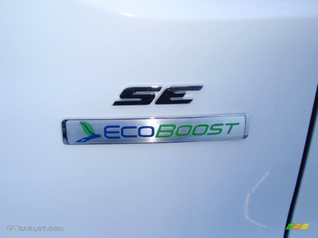 2014 Escape SE 1.6L EcoBoost - Oxford White / Medium Light Stone photo #15