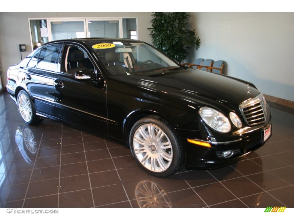 2008 Black MercedesBenz E 350 4Matic Sedan 89916074