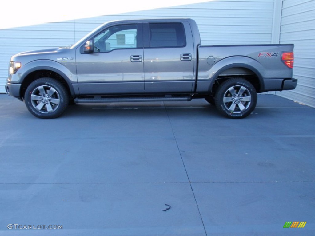 2014 F150 FX4 SuperCrew 4x4 - Sterling Grey / Black photo #6