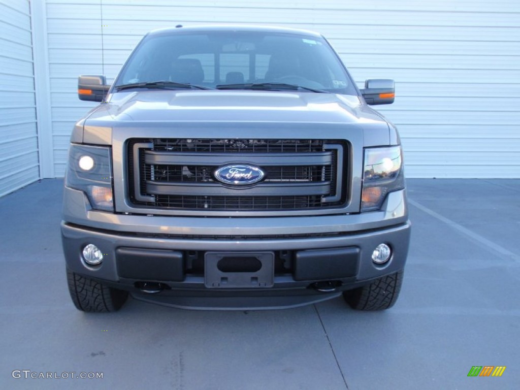 2014 F150 FX4 SuperCrew 4x4 - Sterling Grey / Black photo #8