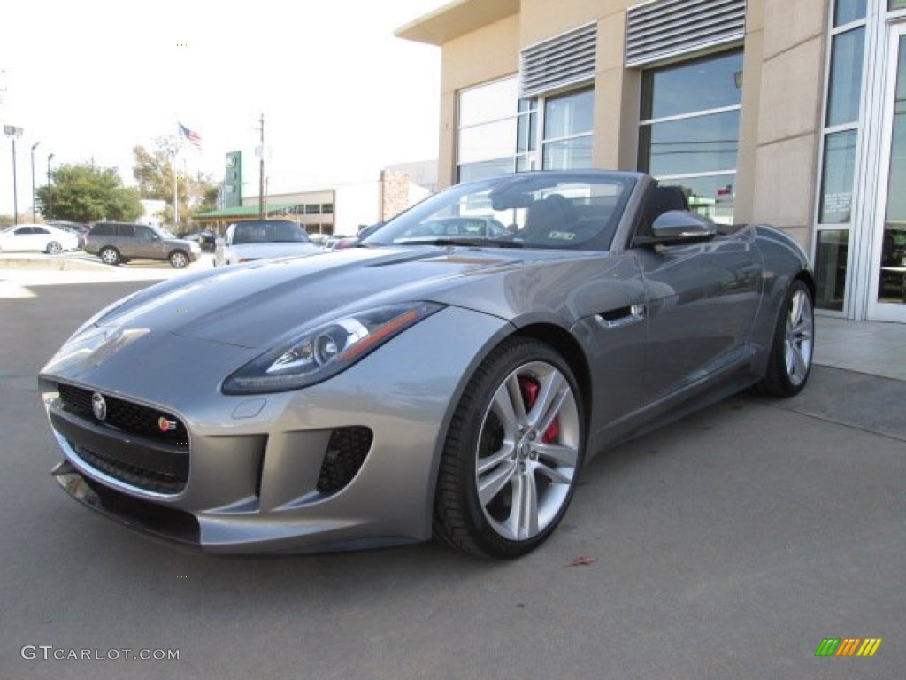 Lunar Grey Metallic 2014 Jaguar F-TYPE V8 S Exterior Photo #89929937