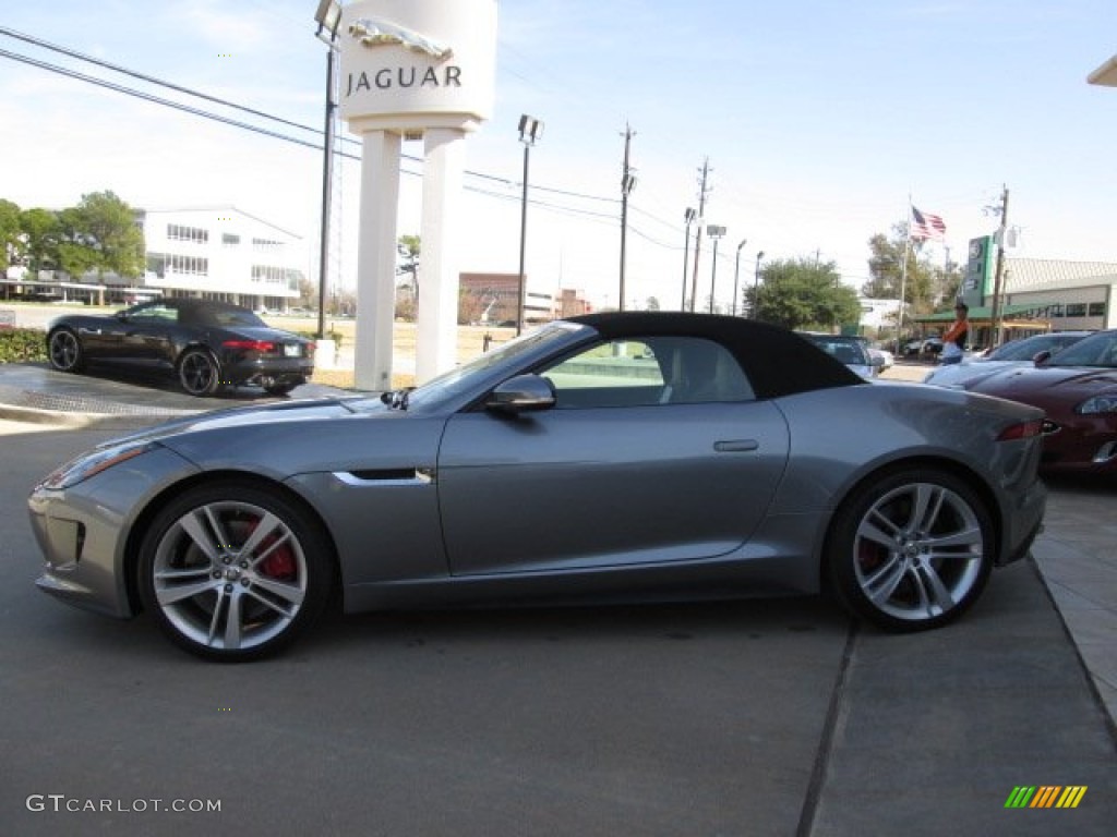 Lunar Grey Metallic 2014 Jaguar F-TYPE V8 S Exterior Photo #89929983