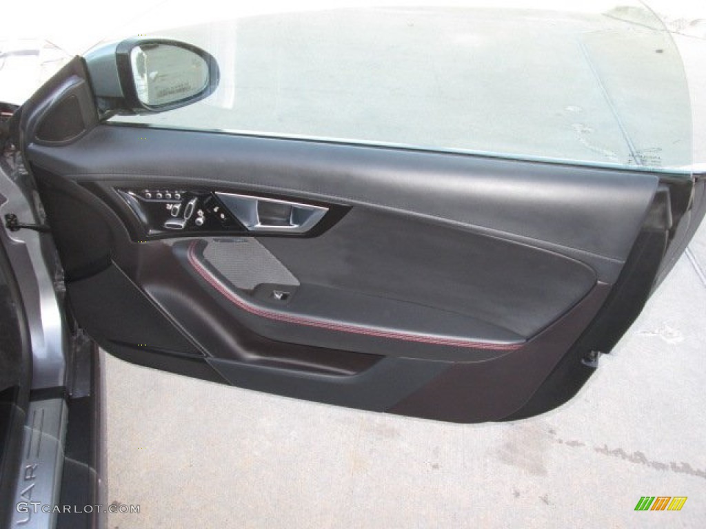 2014 Jaguar F-TYPE V8 S Jet Door Panel Photo #89930127