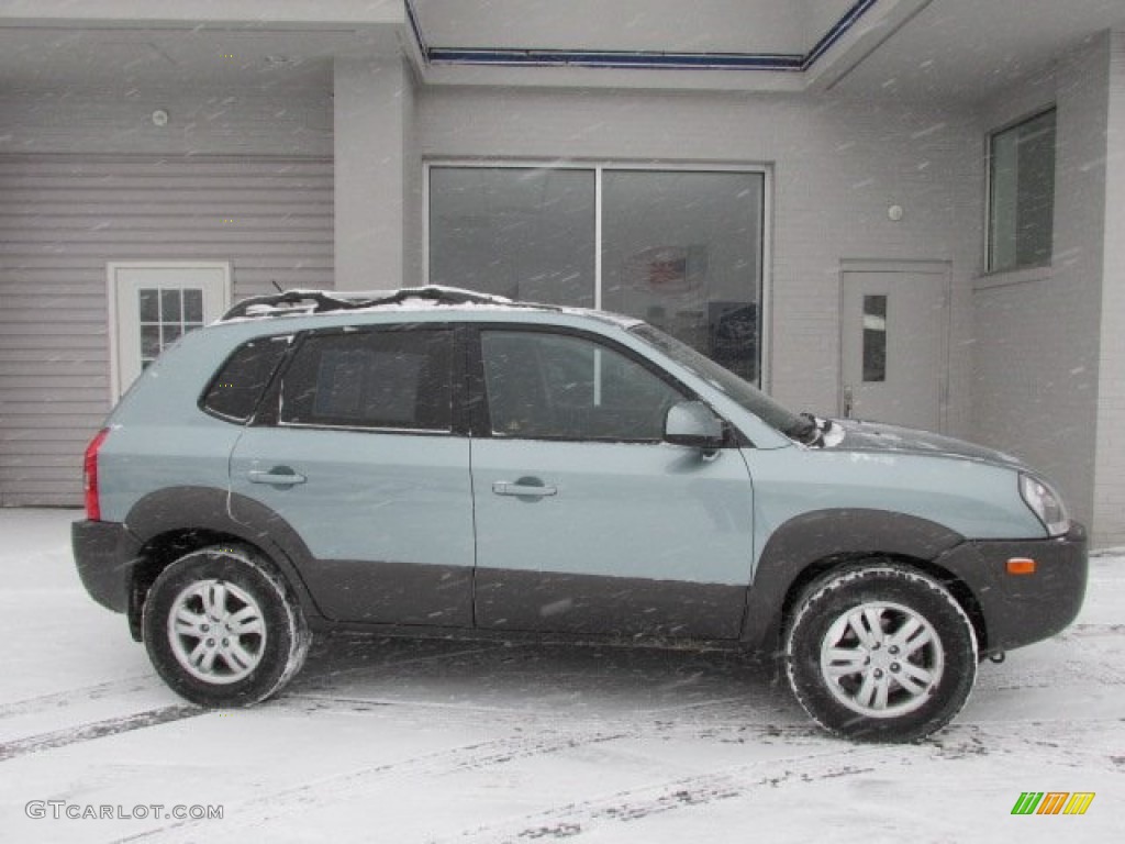 Alpine Frost 2006 Hyundai Tucson GLS V6 4x4 Exterior Photo #89930208