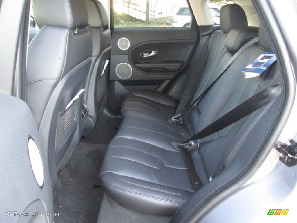 Ebony Interior 2014 Land Rover Range Rover Evoque Pure Plus Photo #89930364