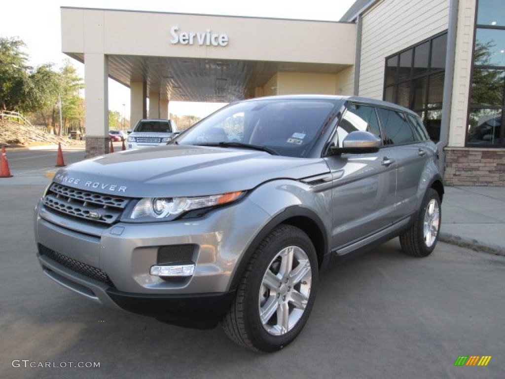 Orkney Grey Metallic 2014 Land Rover Range Rover Evoque Pure Plus Exterior Photo #89930382