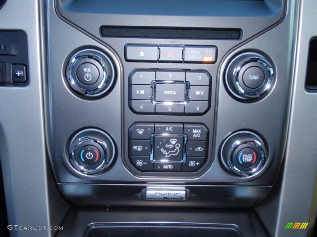 2014 Ford F150 FX4 SuperCrew 4x4 Controls Photo #89930394