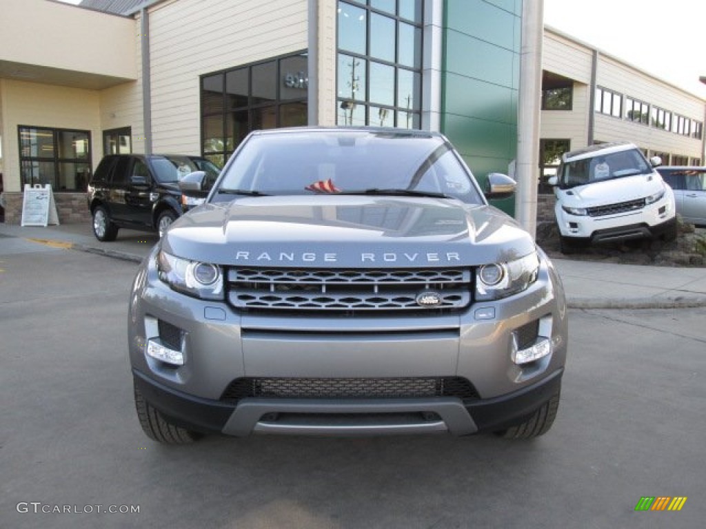 Orkney Grey Metallic 2014 Land Rover Range Rover Evoque Pure Plus Exterior Photo #89930400