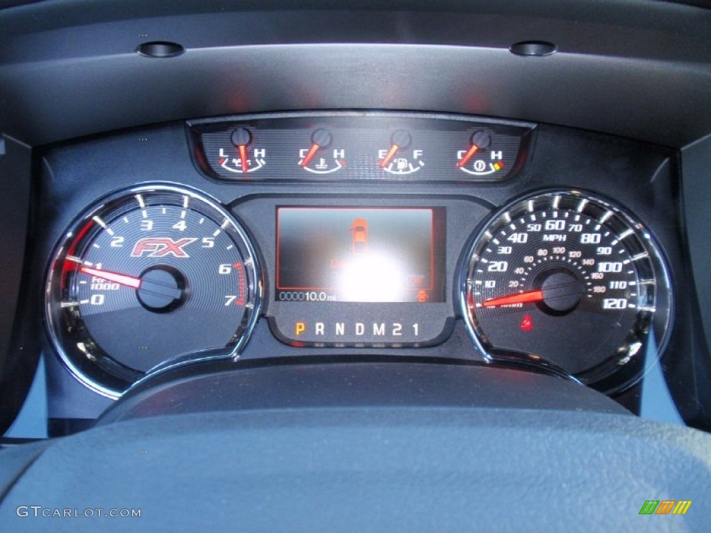 2014 Ford F150 FX4 SuperCrew 4x4 Gauges Photo #89930442