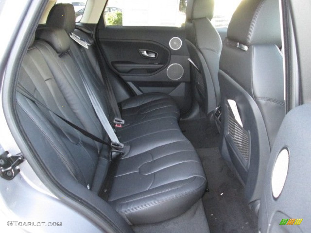 Ebony Interior 2014 Land Rover Range Rover Evoque Pure Plus Photo #89930653