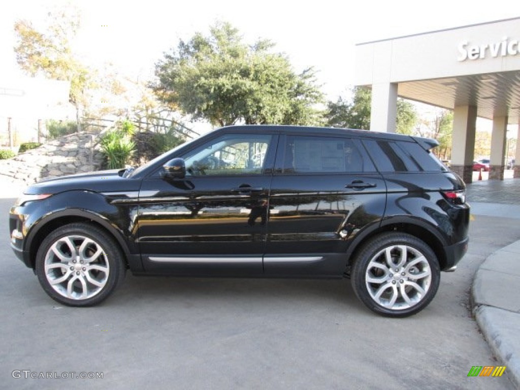 Santorini Black Metallic 2014 Land Rover Range Rover Evoque Pure Plus Exterior Photo #89930907