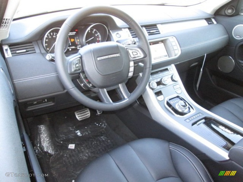 Dynamic Ebony/Cirrus Stitch Interior 2014 Land Rover Range Rover Evoque Dynamic Photo #89931267