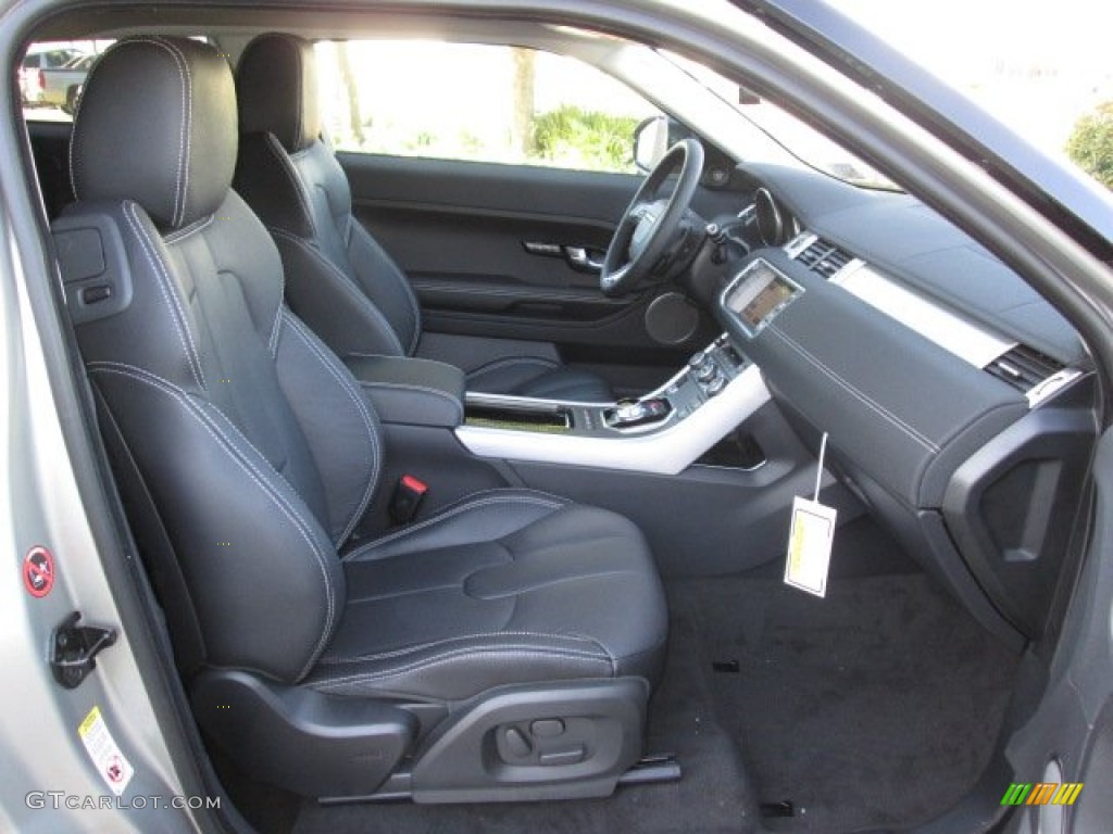 Dynamic Ebony/Cirrus Stitch Interior 2014 Land Rover Range Rover Evoque Dynamic Photo #89931285