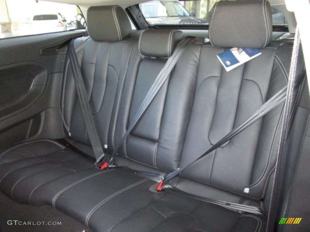 Dynamic Ebony/Cirrus Stitch Interior 2014 Land Rover Range Rover Evoque Dynamic Photo #89931457