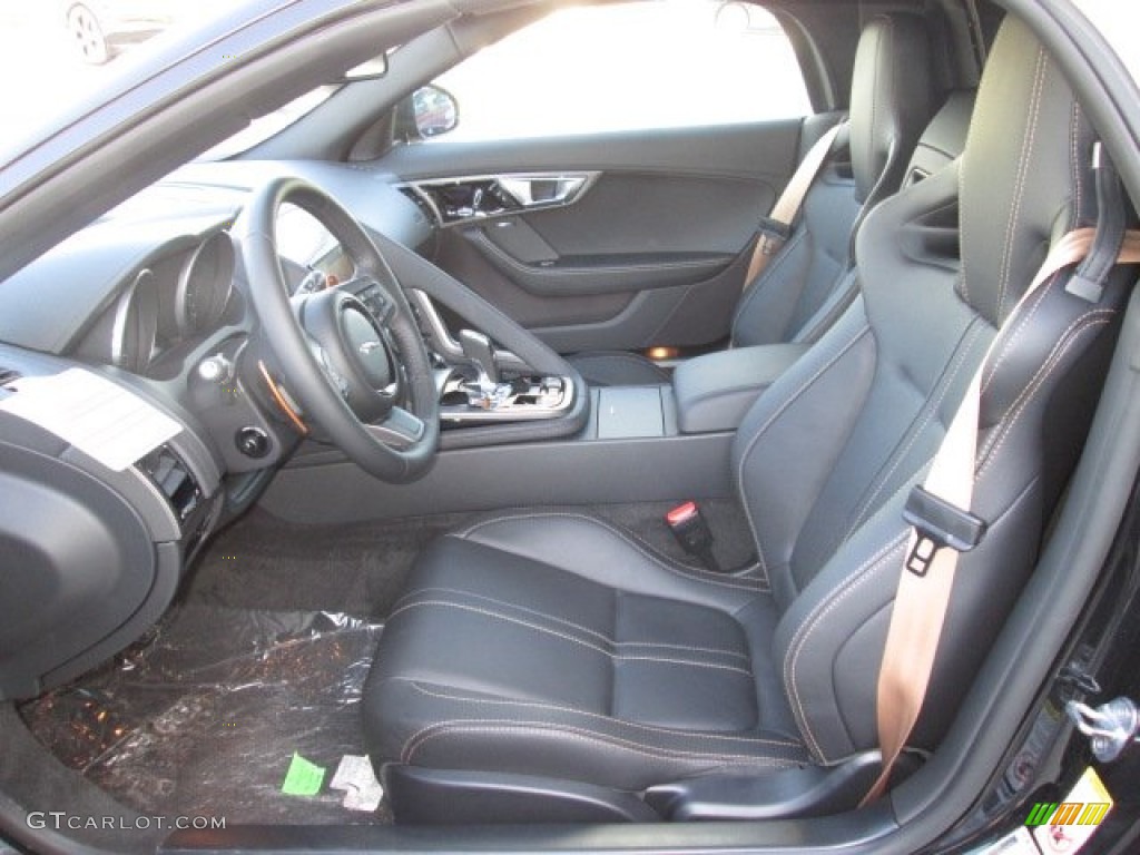 2014 Jaguar F-TYPE S Front Seat Photo #89931666