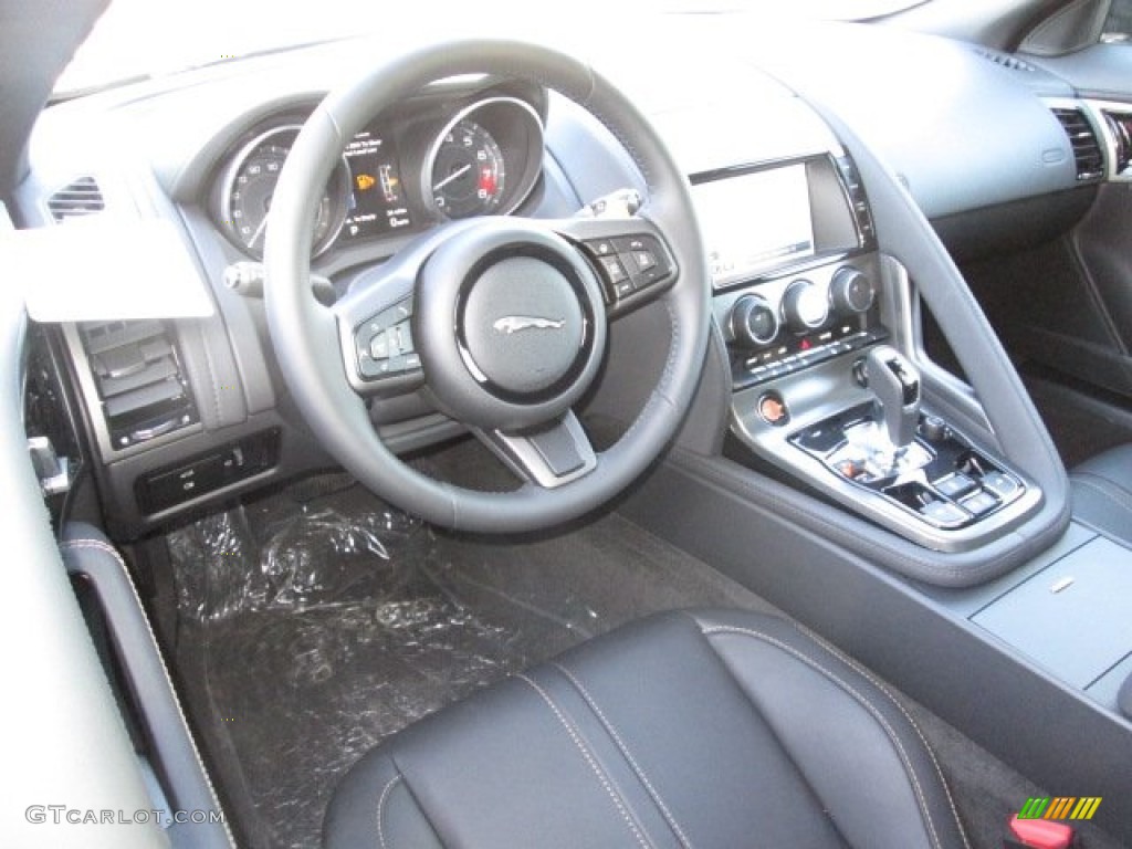 2014 F-TYPE S - Ultimate Black Metallic / Jet photo #3