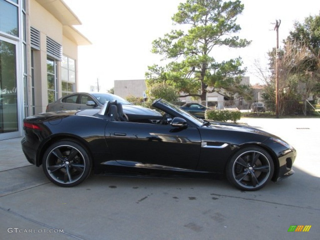 2014 F-TYPE S - Ultimate Black Metallic / Jet photo #11