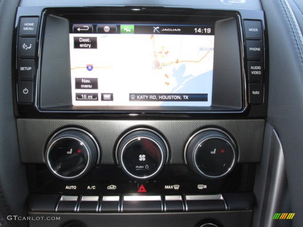 2014 Jaguar F-TYPE S Controls Photo #89931867