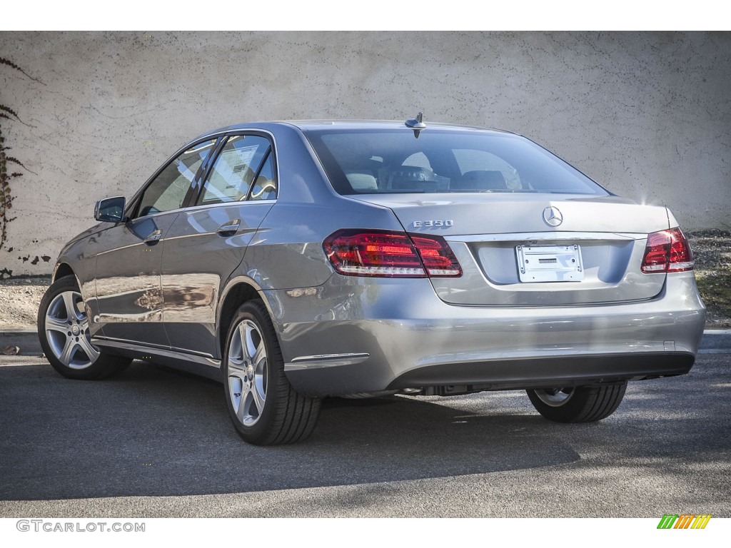 2014 E 350 Sedan - Paladium Silver Metallic / Black photo #2