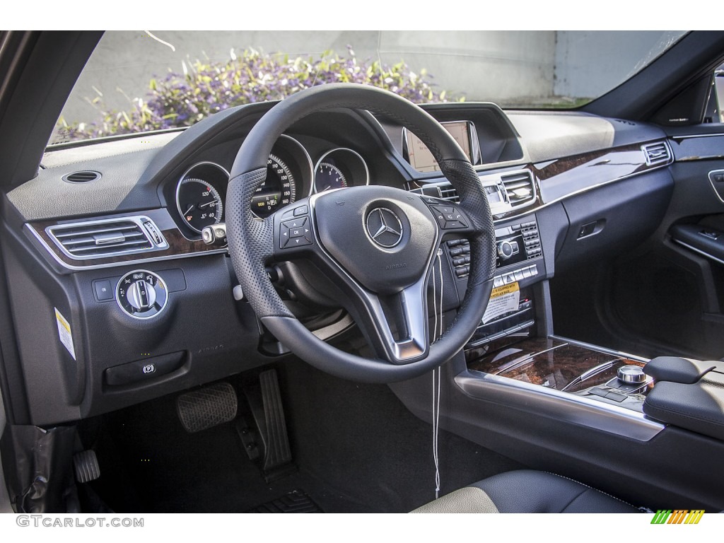 2014 E 350 Sedan - Paladium Silver Metallic / Black photo #5