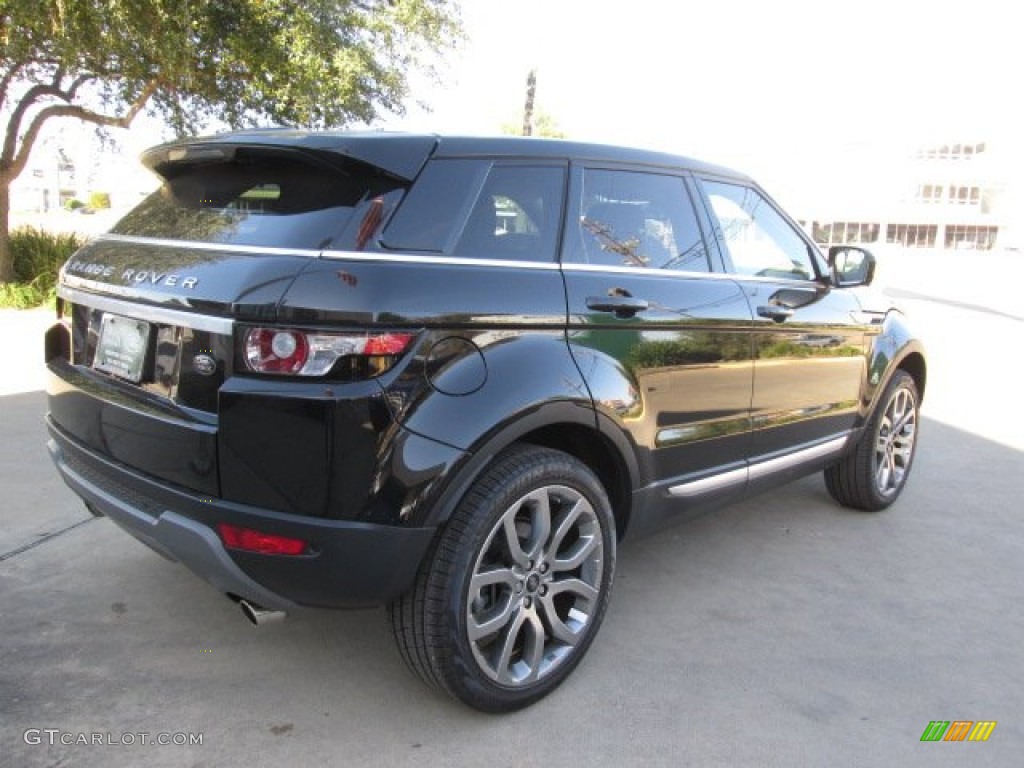 Santorini Black Metallic 2013 Land Rover Range Rover Evoque Prestige Exterior Photo #89933418