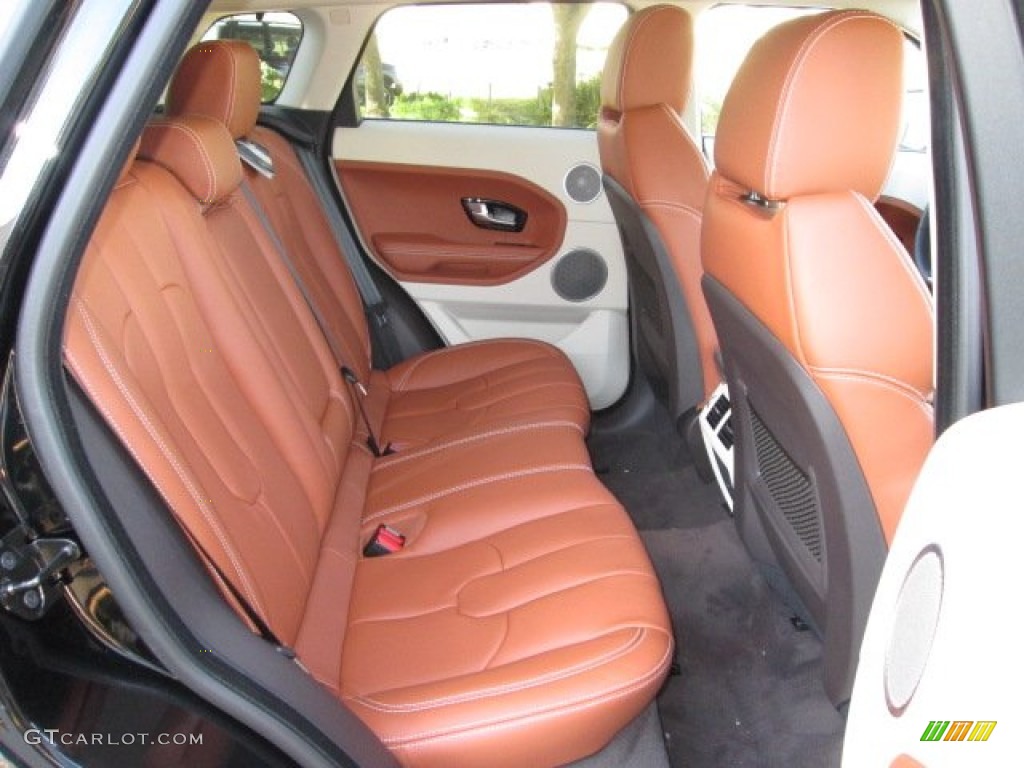 Tan/Ivory/Espresso Interior 2013 Land Rover Range Rover Evoque Prestige Photo #89933541