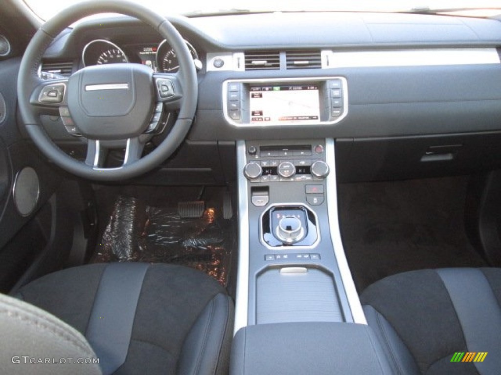2013 Land Rover Range Rover Evoque Pure Ebony Dashboard Photo #89933724