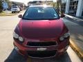 2013 Crystal Red Tintcoat Chevrolet Sonic LTZ Hatch  photo #2