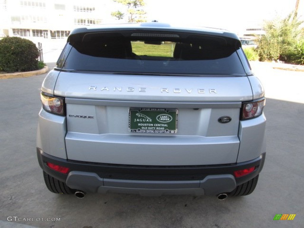 2013 Range Rover Evoque Pure - Indus Silver Metallic / Ebony photo #9